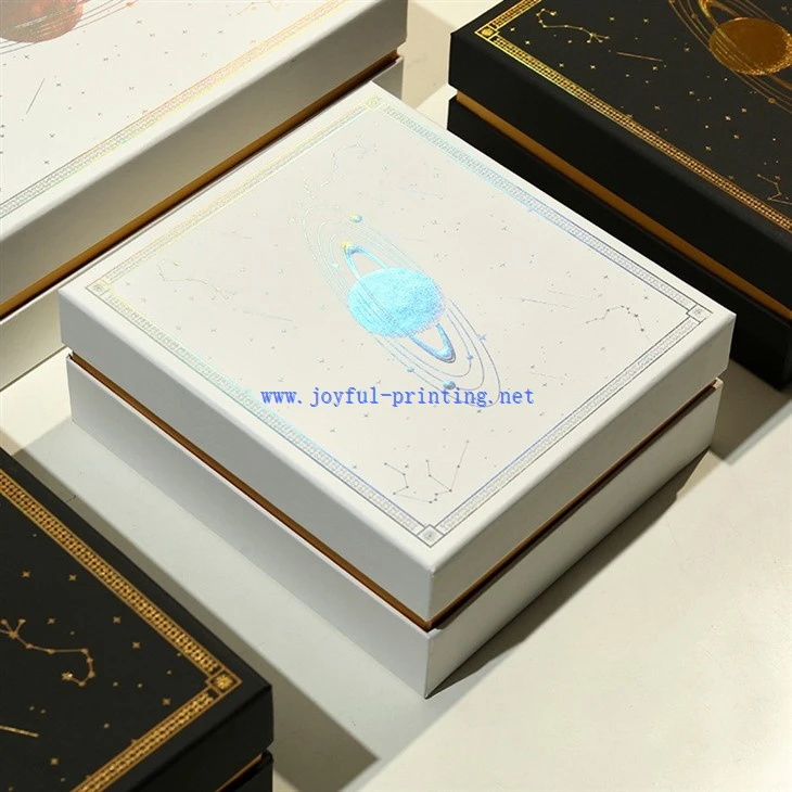 Gift Box Custom Heaven And Earth Lid Rectangular Gusset Box