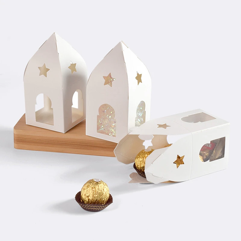 White folding carton display White folding carton display